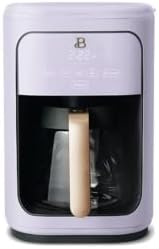 Beautiful 14-Cup Programmable Drip Coffee Maker with Touch-Activated Display- Steel Accents Beautiful 14-Cup Programmable Drip Coffee Maker with Touch-Activated Display- Steel Accents