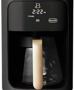 Beautiful 14 Cup Touchscreen Coffee Maker- Black Sesame by Drew Barrymore (Black Sesame)