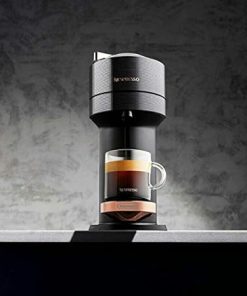 Nespresso Vertuo Next Coffee and Espresso Machine by De’Longhi- Black with Rose 2