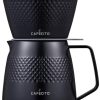Coffee Drip Brewing Glass Pot Manual Hand Drip Coffee Brewer Pour Over with Stainless Steel Filter for Home Kitchen Office Hotel Decoration(400ml) 4 Coffee Drip Brewing Glass Pot Manual Hand Drip Coffee Brewer Pour Over with Stainless Steel Filter for Home Kitchen Office Hotel Decoration(400ml) 4