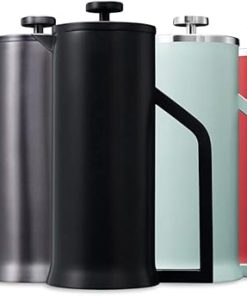 French Press Coffee Maker – Stainless Steel Double Wall Vacuum Insulated