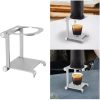 Xuthusman 600ml Durable Glass Iced Coffee Cold Brew Pot Coffee Filter Drip Tower Coffee Maker Coffee Filter Pot 6-8 Cup (Brown) 4