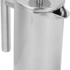 Topyond French Press Coffee Maker- 34oz Stainless Steel Coffee Pot