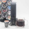 Collapsible Paperless Pour Over Coffee Maker with Stainless Steel Mesh Filter- Silicone Camping Coffee Maker Pour Over for 1~2 Cup 3
