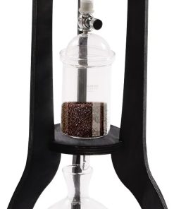 Iced Coffee Cold Brew Drip Tower 600ML/20.29OZ Capacity Sharing Pot Cold Brew Coffee Maker 6 to 8 Cups- Ice Coffee Machine for Home Coffee Shops Offices(Grey) 2