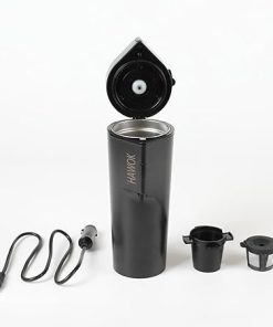HAWOK Prtable Coffee Maker 12V Travel Espresso Machine- Single Cup 8 oz 2