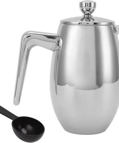 304 Grade Stainless Steel Insulated Coffee Press with Spoon- French Press Coffee Maker 304 Grade Stainless Steel Insulated Coffee Press with Spoon- French Press Coffee Maker