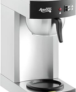 C10 12 Cup Pourover Commercial Coffee Maker with 2 Burners – 120V by Avantco