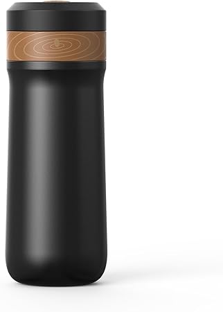 The Original Portable French Press Stainless Steel Coffee Maker Premium Vacuum Insulated Travel Mug Hot & Cold Brew French Presses (Black upgraded Version) 2 The Original Portable French Press Stainless Steel Coffee Maker Premium Vacuum Insulated Travel Mug Hot & Cold Brew French Presses (Black upgraded Version) - Image 2