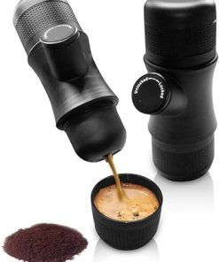 Mini Coffee Maker- Hand Pressed Espresso Machine with Coffee Drinking Cup