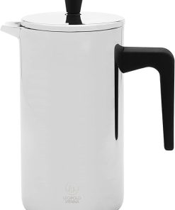 700 ml Coffee Maker Double Walled Napoli- Stainless Steel 2