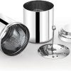 Coffee Kettle Hand Breathe Coffee Pot Hanging Ear Fine Mouth Stainless Steel with Maker Utensil for 550Ml Kettle Water Boiler Pour Over Coffee Makers (Black 4