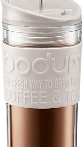 Bodum K11102-913 Travel Press Set Coffee Maker with Extra Lid- 12 oz 2