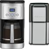 Taylor Swoden 12-Cup Programmable Coffee Maker and Aigostar Panini Press- 1200W Sandwich Maker and Electric Indoor Grill 4