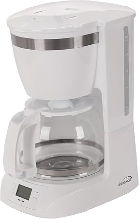 Brentwood Appliances BTWTS219W 10-Cup Digital Coffee Maker (White)- One Size Brentwood Appliances BTWTS219W 10-Cup Digital Coffee Maker (White)- One Size