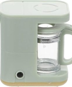 Mini Coffee Machine Model Mini House Appliance Model Small Coffee Maker Adornment Pan Ornament (Green- One Size)