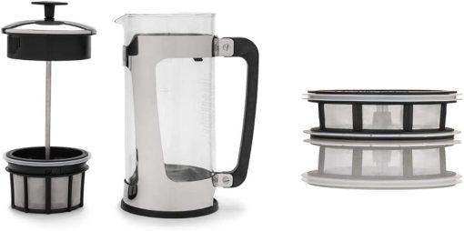 ESPRO P5 Double Micro-Filtered Coffee French Press + Tea Micro-Filter- 32 Ounce