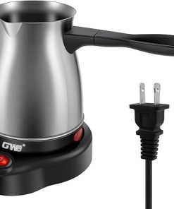 Electric Turkish Coffee Pot Maker- 600ml Electric Coffee Maker Machine Pot 2