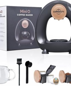 Automatic Coffee Maker for Home 240ml Drip Coffee Brewer 1400W Mini Americano Coffee Machine- 185℉ Constant Temperature