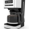 12-Cup Programmable Coffee Maker- Regular & Strong Brew Drip Coffee Machine