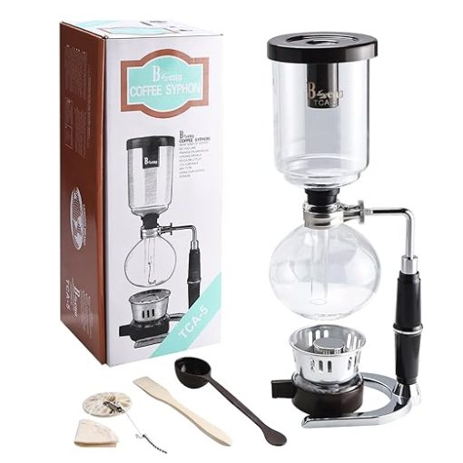 Boeng 5-Cup Coffee Syphon Tabletop Siphon (Syphon) Coffee Maker - Image 2