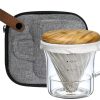 Clever NEW Yellow Coffee Dripper Coffee Maker Safe BPA Free Plastic Hassle-Free Ways Make Manual Pour Over Coffee & Cold Brew- 10 Fl Oz. 4
