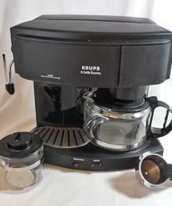 Krups 985-42 Il Caffe Duomo Coffee and Espresso Machine- Black Krups 985-42 Il Caffe Duomo Coffee and Espresso Machine- Black