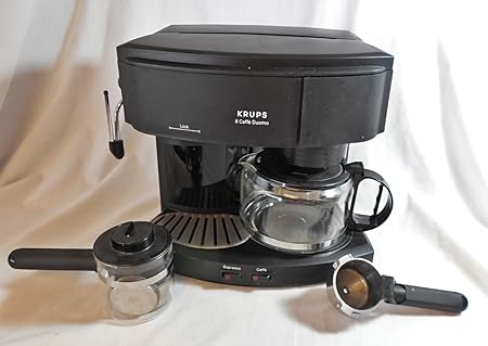 Krups 985-42 Il Caffe Duomo Coffee and Espresso Machine- Black Krups 985-42 Il Caffe Duomo Coffee and Espresso Machine- Black