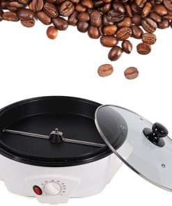 800W Electric Roast Coffee Machine with Temperature Control- Home Use Coffee Bean Roaster Machine Automatic Coffee Bean Roasting Baking Machine for Home Use Coffee Bar