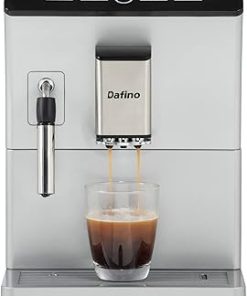 Eficentline-205 Fully Automatic Espresso Machine- One Touch Coffee Machine with Manual Milk Frother for Cappuccino & Latte