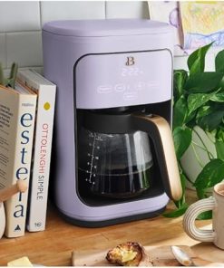 Beautiful 14-Cup Programmable Drip Coffee Maker with Touch Display- Steel Accents 2