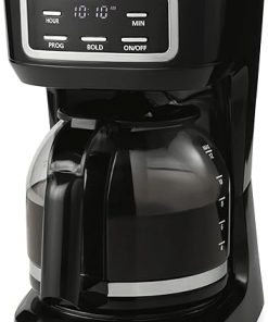 12-Cup Programmable Drip Coffee Maker- 1.8L Capacity