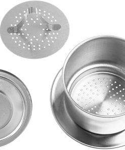 Amrka Stainless Steel Drip Coffee Maker Vietnamese Filter Pot Infuser For Office Home Traveling 2