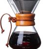 LHS Cold Brew Coffee Maker 2 in 1 Iced Coffee Maker- Glass Pitcher with Lid- 1.2Liter / 40oz 4