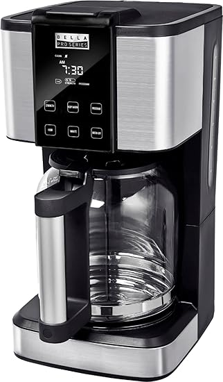 Ganbai 14 Cup Touchscreen Coffee Maker Stainless Steel Ganbai 14 Cup Touchscreen Coffee Maker Stainless Steel