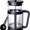 JTLB Anti Scald Electric Coffee Maker- 600ml Stainless Steel Automatic Coffee Pot with Even Heating and Removable Handle 3