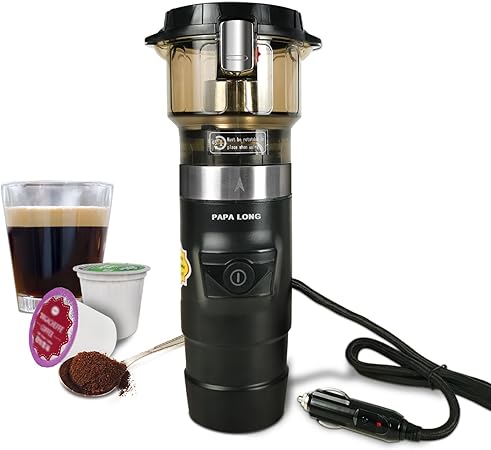 Portable Single Serve Car Coffee Maker Brewer for Kcups Pod Portable Single Serve Car Coffee Maker Brewer for Kcups Pod