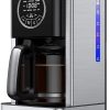 Espresso Coffee Machine Cappuccino Maker with 19 BAR Pump & Built in Powerful Milk Frother & Steamer-One-Touch Brewing for Cappuccino/Latte/Mokka 4