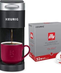 Keurig K-Supreme Coffee Maker- Black + Illy 100% Arabica Bean Signature Italian Blend Roasted Single Serve Drip Brewed Coffee K Cup Pods 2