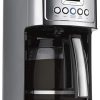14 Cup Black/Stainless Steel Permanent Filter Coffee Maker- with Timer