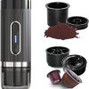 Zerodis Coffee Maker Pot- Stainless Steel Vietnamese Coffee Filter Maker Infuser Detachable Oxidation Single Cup Coffee Drip Brewer For Coffee Milk Tea Shop(black) 4