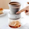 Pour Over Coffee Makers Ceramic Coffee Dripper (Size02 Black) 3 Pour Over Coffee Makers Ceramic Coffee Dripper (Size02 Black) 3