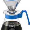 Electric Blade Coffee Bean Grinder and KITfanz Cold Brew Coffee Maker 64oz 4