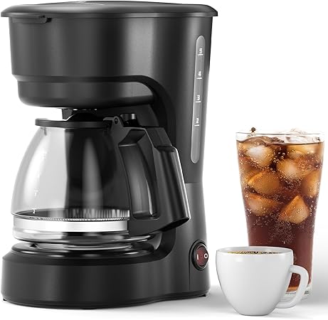 5-Cup Drip Coffee Maker- Delay Brew – Coffee Makers Store