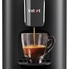 SYBO 12-Cup Commercial Drip Coffee Maker- Pour Over Coffee Maker Brewer with 2 Glass Carafes and Warmers 4
