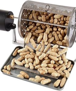 Peanut Bean Roasting Machine for Home-Coffee Roaster Machine Household Electric Coffee Bean Roaster with 1~33 RPM Speed Adjustable 2