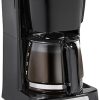 Coffee Tumbler Mr Coffee Iced Coffee Maker with Reusable Tumbler and Coffee Filter Black- 1 Count (Pack of 1) 3