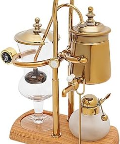 Belgian Belgium Royal Family Balance Syphon Siphon Coffee Maker Vacuum Brewing System- Vintage Classic Retro Luxury Exquisite Design 2