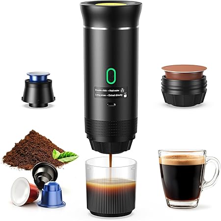 Portable Espresso maker- Travel Coffee Machine for Camping 2 Portable Espresso maker- Travel Coffee Machine for Camping - Image 2