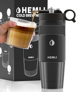 Nitro Cold Brew Coffee Maker 12 oz Ceramic-Lined- Tritan Cup 2